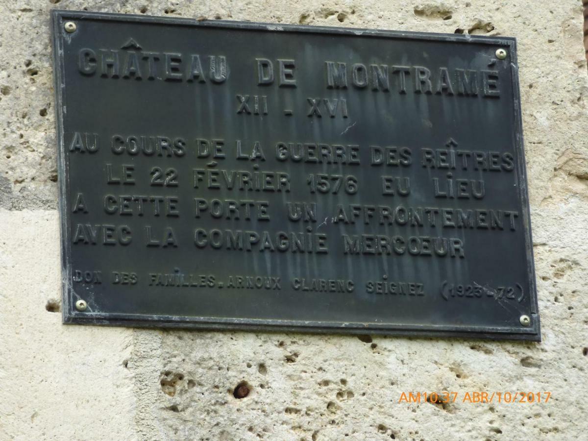 Chateau De Montrame Soisy-Bouy Luaran gambar